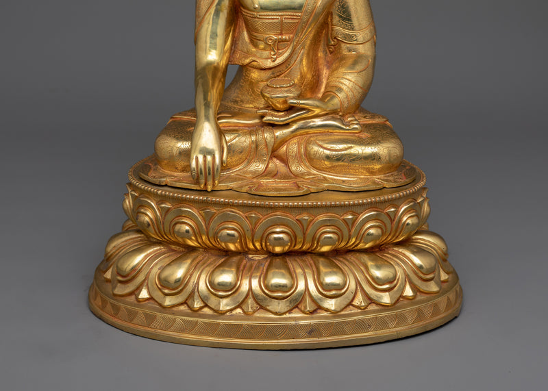 Shakyamuni Buddha Dharma Teacher Figurine | Symbol of Spiritual Liberation and Insight