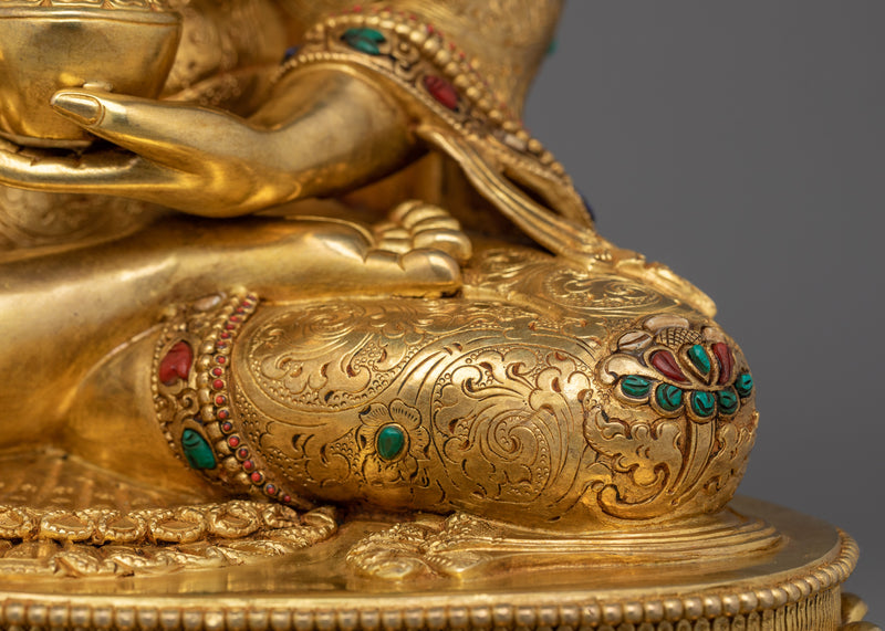 This Statue Depicts The Medicine Buddha | Symbolizing Purity