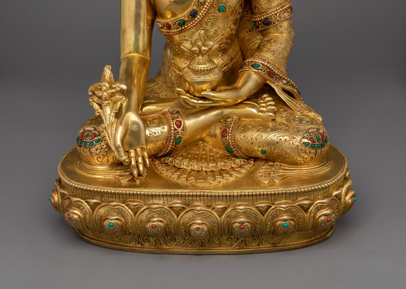 This Statue Depicts The Medicine Buddha | Symbolizing Purity