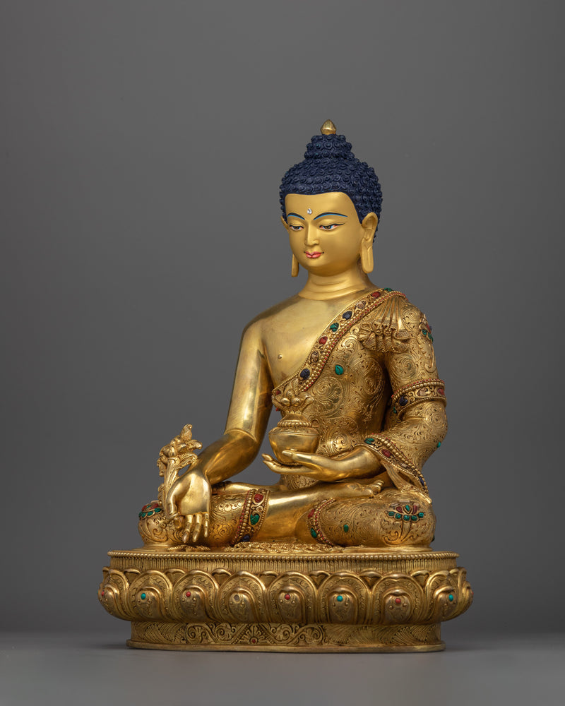 This Statue Depicts The Medicine Buddha | Symbolizing Purity