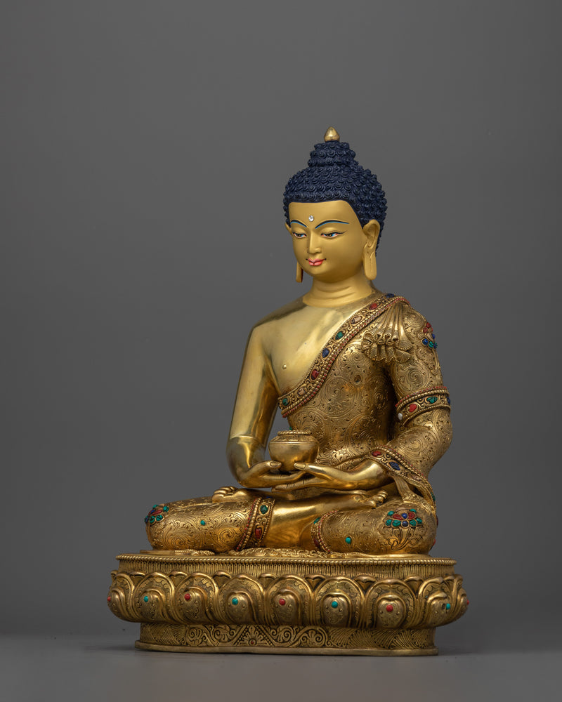 Amitabha Buddha Deity For Longevity  | Tibetan Decorative Statue