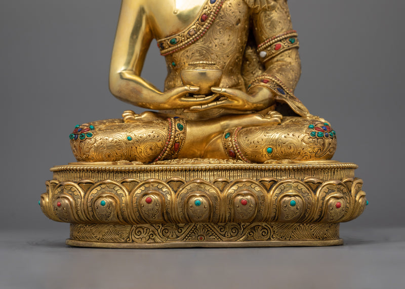 Amitabha Buddha Deity For Longevity  | Tibetan Decorative Statue