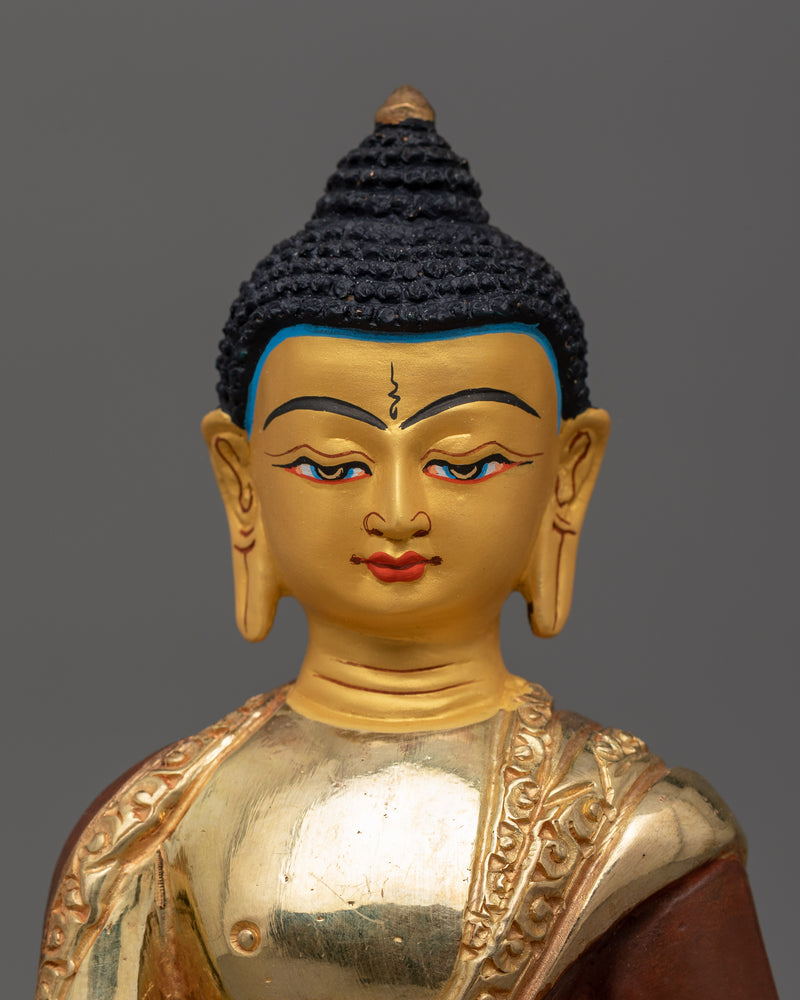 Shakyamuni Buddha Statue For Peace Decor | Buddhist Spiritual Decor for Enlightenment