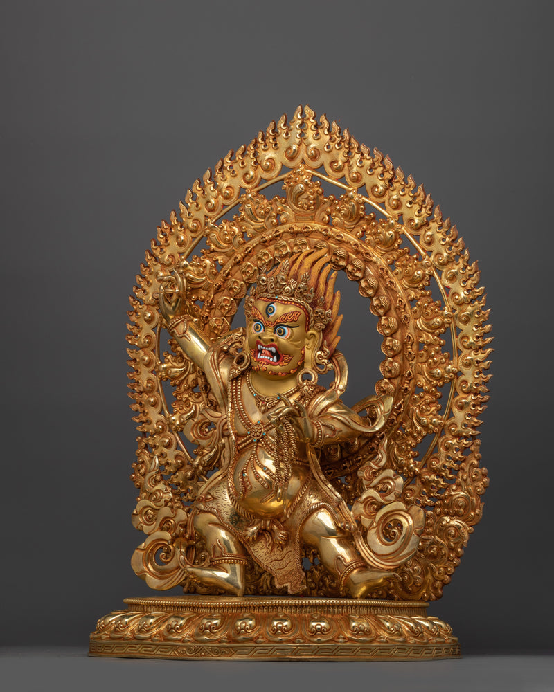 Vajrapani Statue "Holder of The Thunderbolt" | Deity with Ability To Cut Through Ignorance