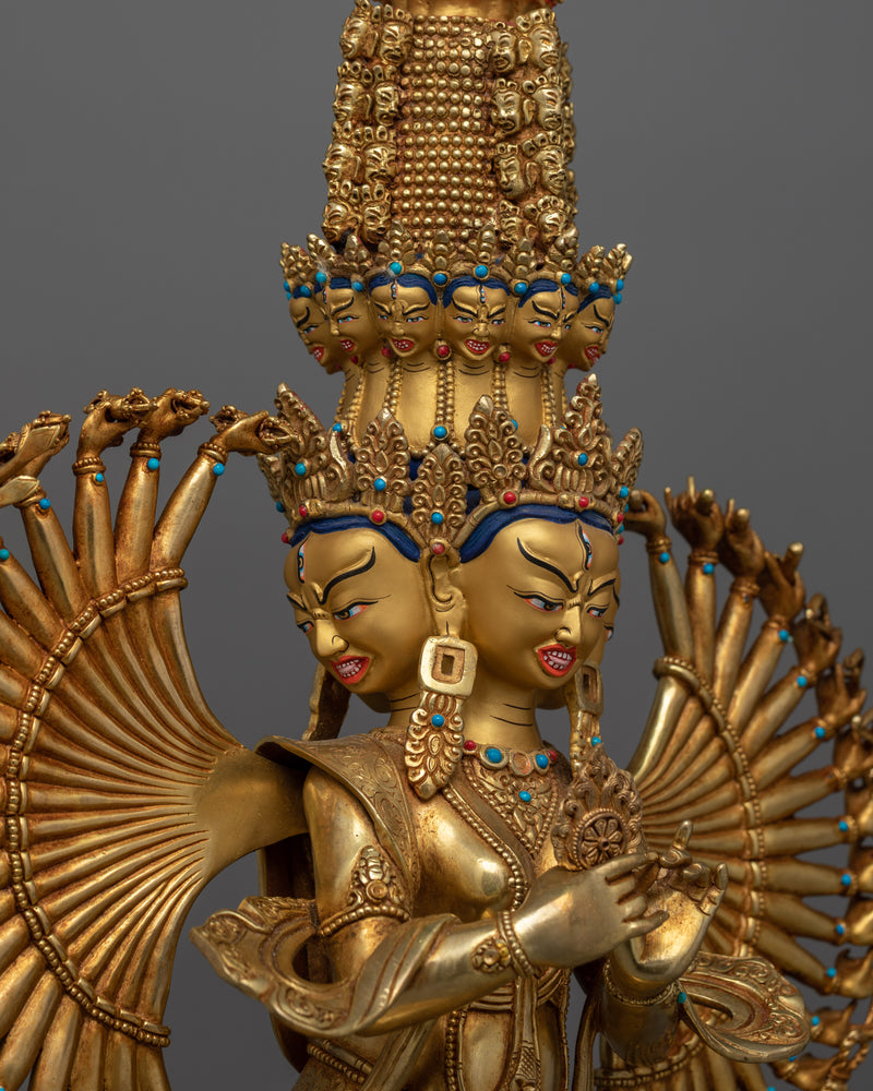 Tibetan Sitatapatra Statue "Dukar" | Symbolizing Her Protective and Purifying Qualities