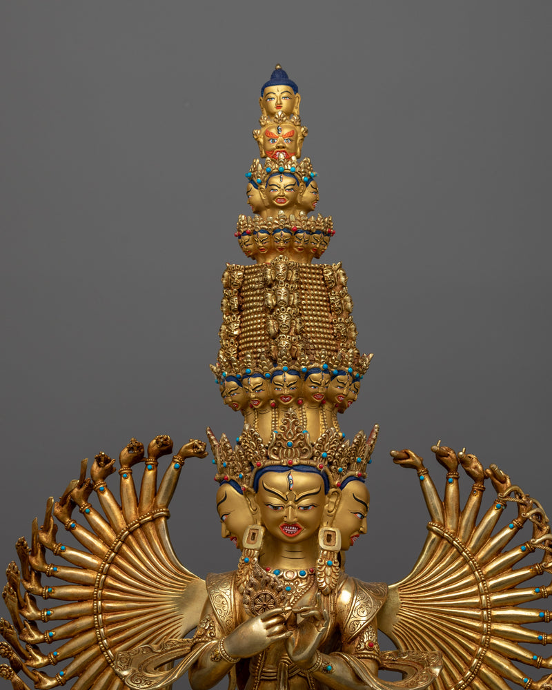 Tibetan Sitatapatra Statue "Dukar" | Symbolizing Her Protective and Purifying Qualities