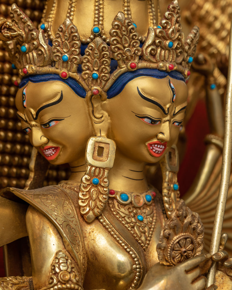 Tibetan Sitatapatra Statue "Dukar" | Symbolizing Her Protective and Purifying Qualities