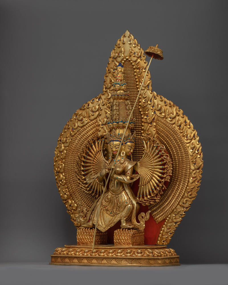 Tibetan Sitatapatra Statue "Dukar" | Symbolizing Her Protective and Purifying Qualities