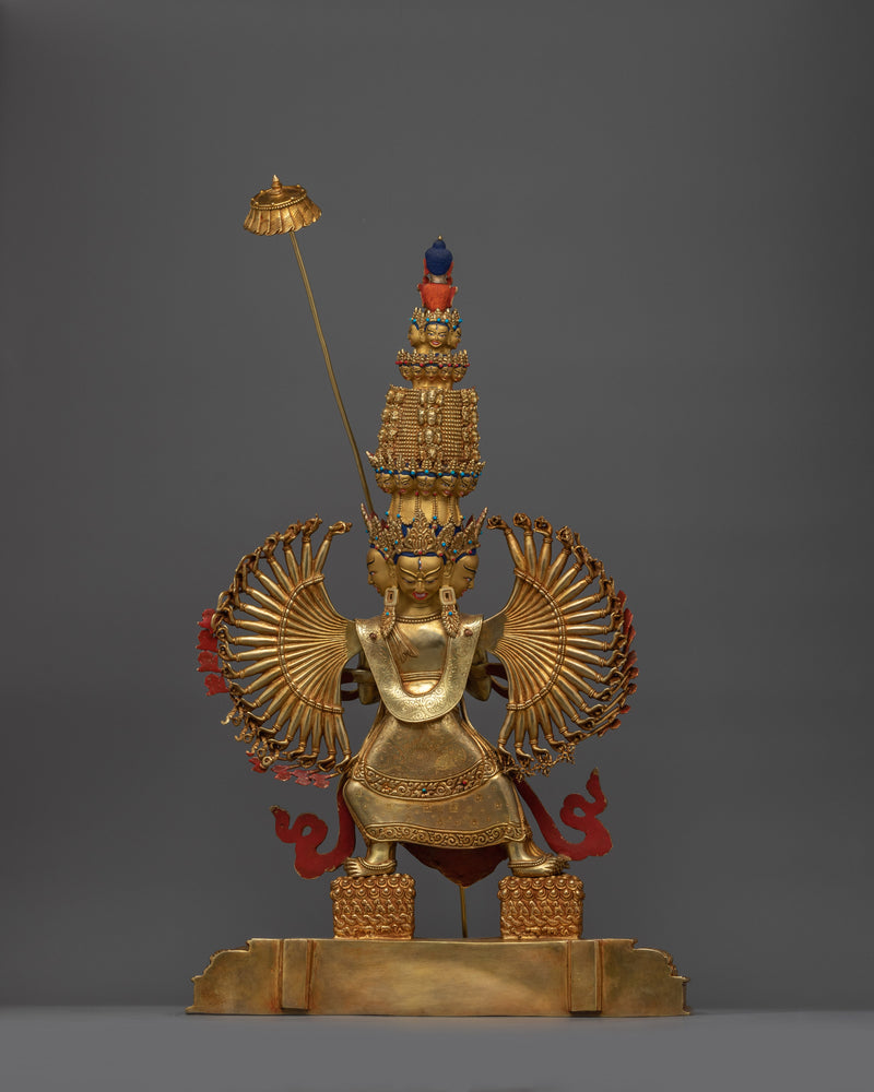 Tibetan Sitatapatra Statue "Dukar" | Symbolizing Her Protective and Purifying Qualities