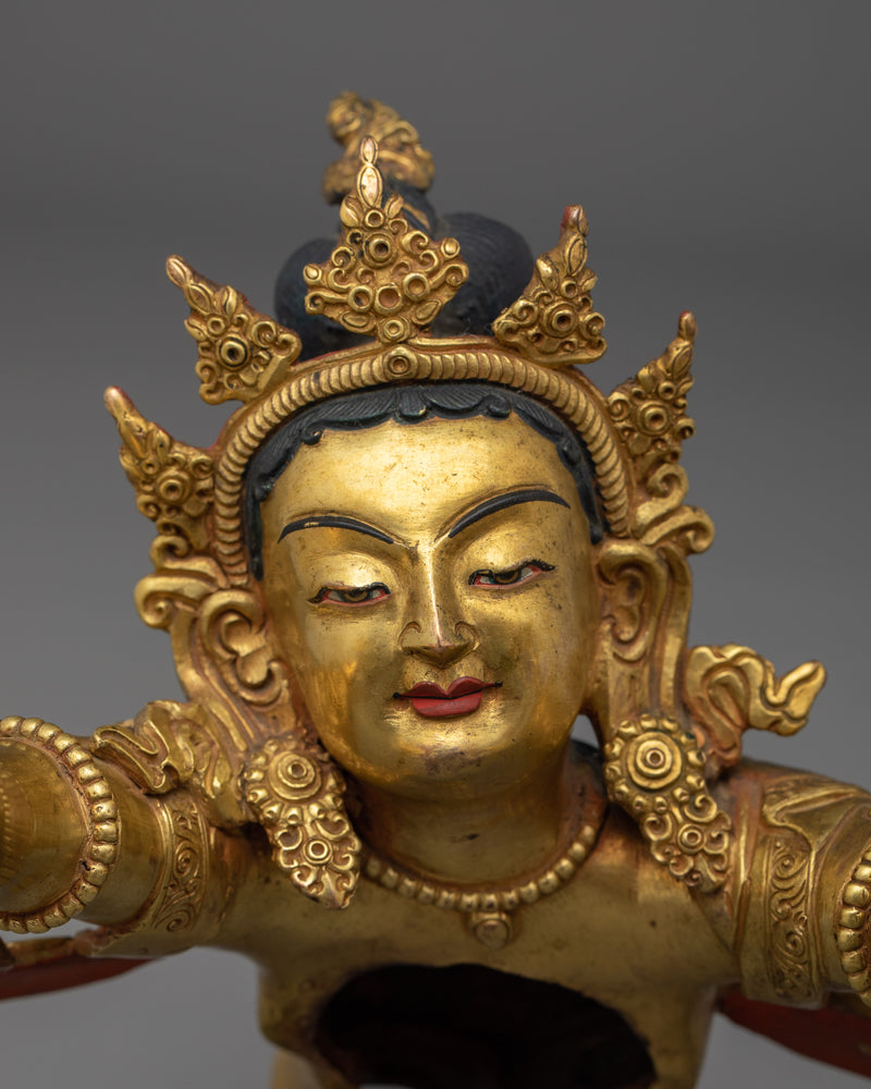 Sacred Vajrasattva Yab Yum Figurine | Symbol of Tantric Unity and Path to Enlightenment