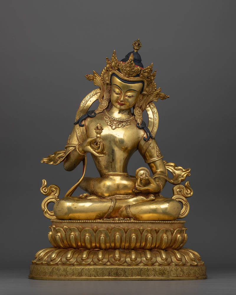 Sacred Vajrasattva Yab Yum Figurine | Symbol of Tantric Unity and Path to Enlightenment