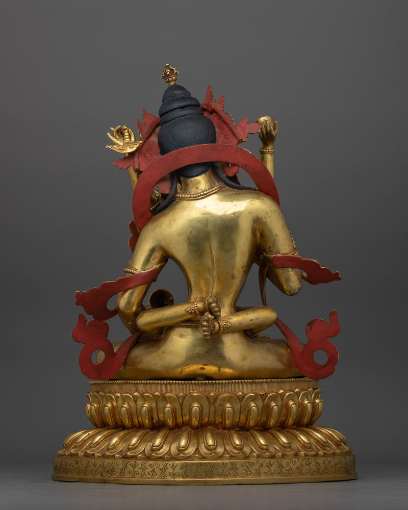 Sacred Vajrasattva Yab Yum Figurine | Symbol of Tantric Unity and Path to Enlightenment