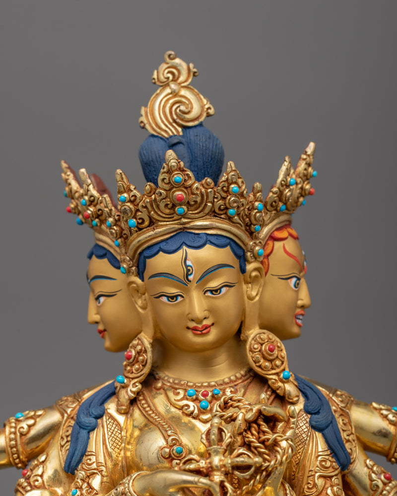 Tibetan Buddhist Dakini Namgyalma Figurine | The Buddhist Female Deity of Longevity