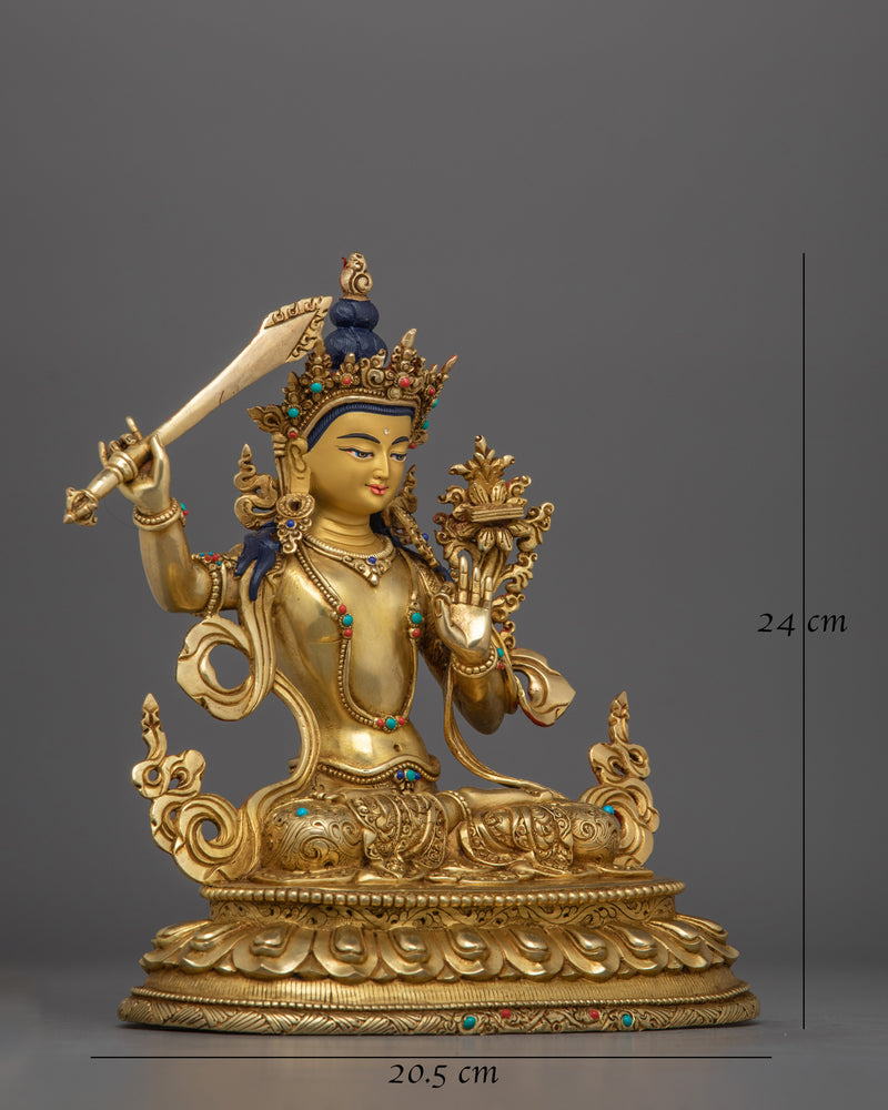 manjushri-bodhisattva-of-enlightened-wisdom