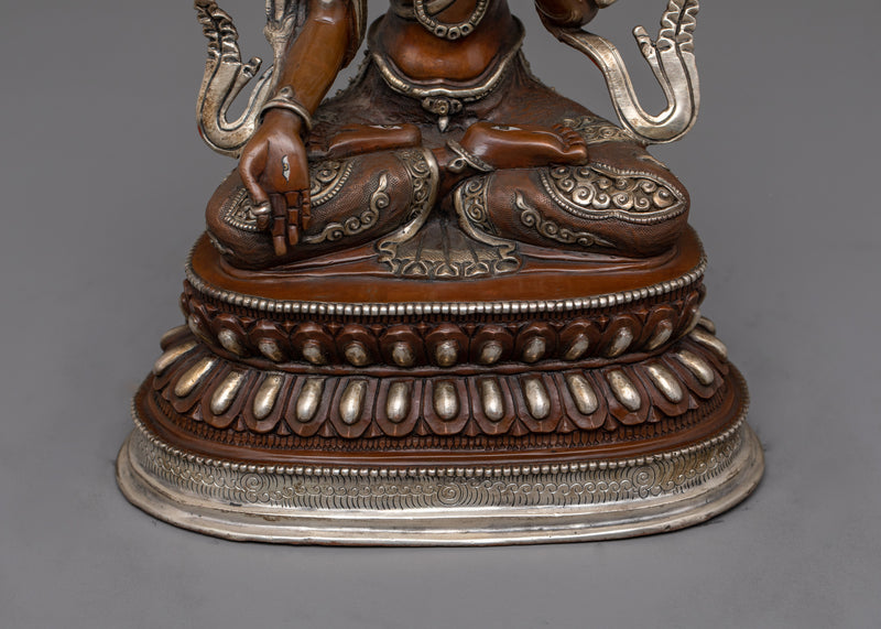 Healing Deity Sitatara (White Tara) Statue | Known For Her Profound Compassion