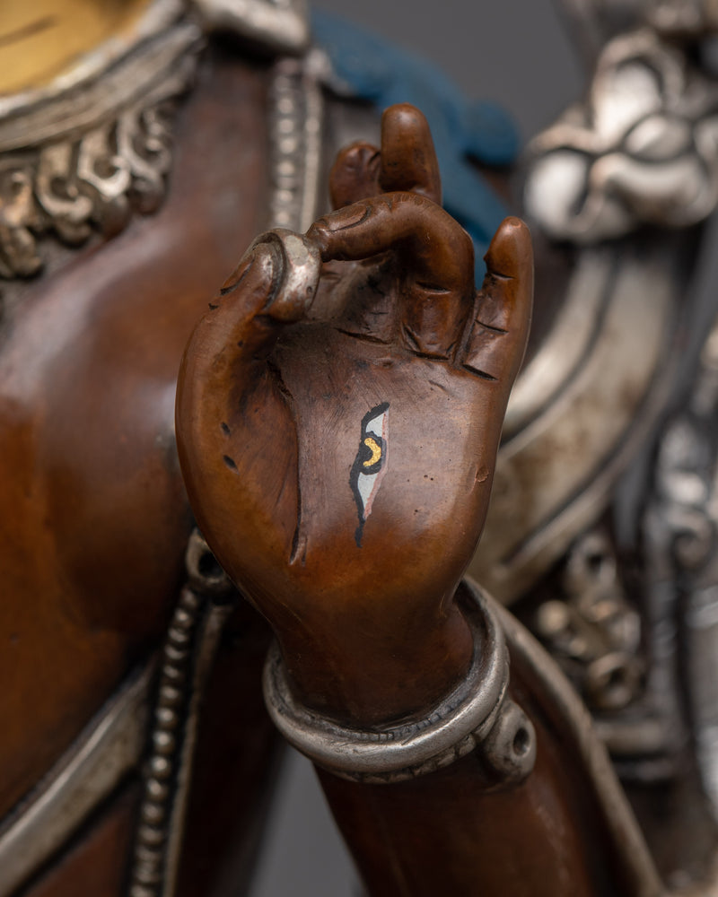 The Buddhist Deity Collection Bodhisattva Set | Handcarved Oxidized Sculpture