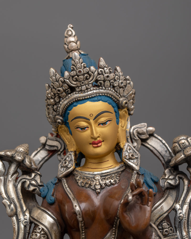 The Venerable Mother of Liberation Green Tara Statue | Goddess of Protection and Compassion