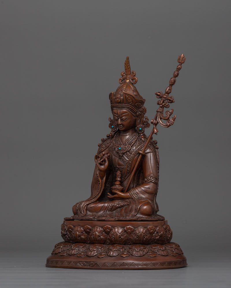 Padmasambhava Tantric Buddhism Guru Rinpoche Sculpture | Spiritual Awakening Figure