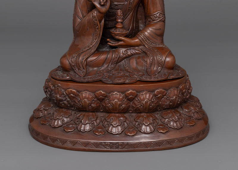 Padmasambhava Tantric Buddhism Guru Rinpoche Sculpture | Spiritual Awakening Figure