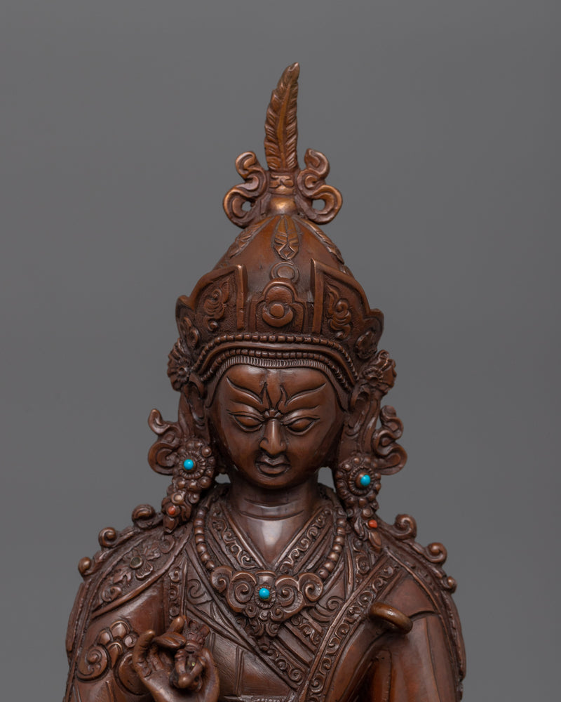 Padmasambhava Tantric Buddhism Guru Rinpoche Sculpture | Spiritual Awakening Figure