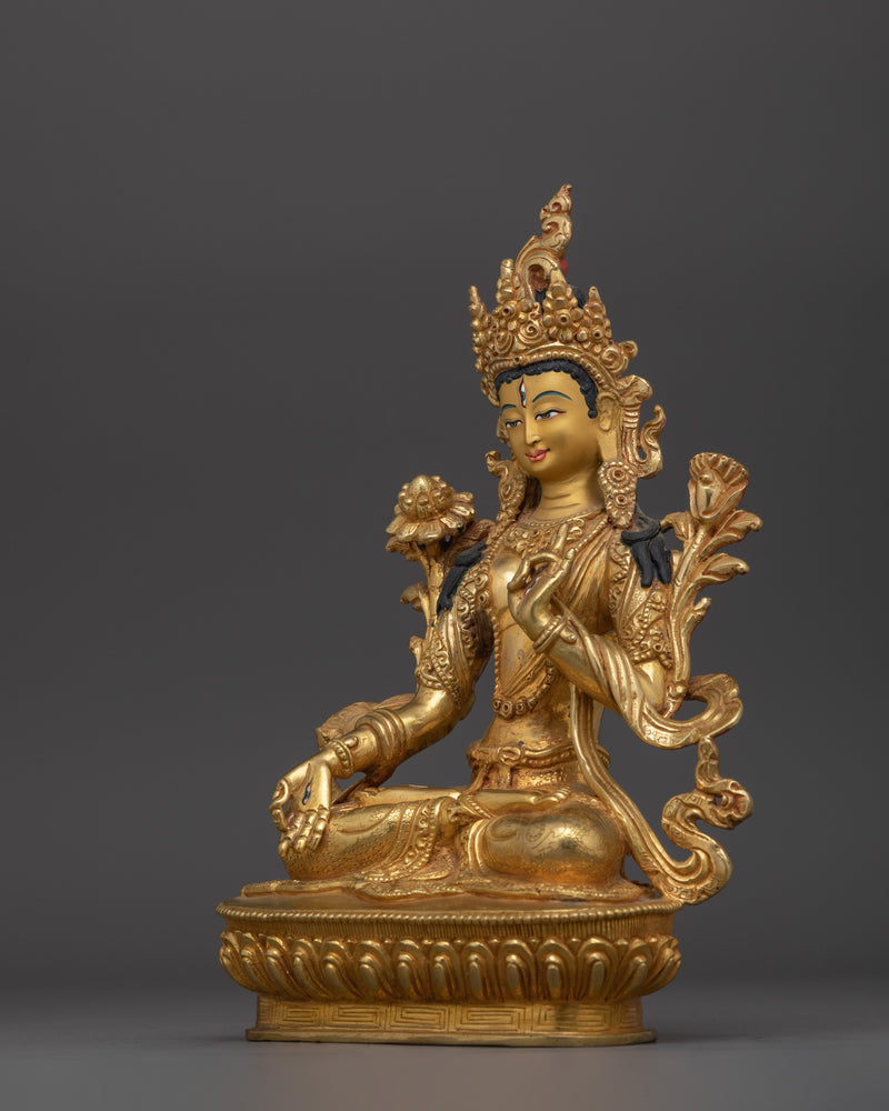 White Tara Mother of Liberation Figurine | Symbol of Healing and Wisdom