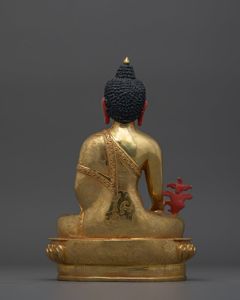 Buddhist Bhaisajyaguru Healing Sculpture "Medicine Buddha" | The Buddha of Healing