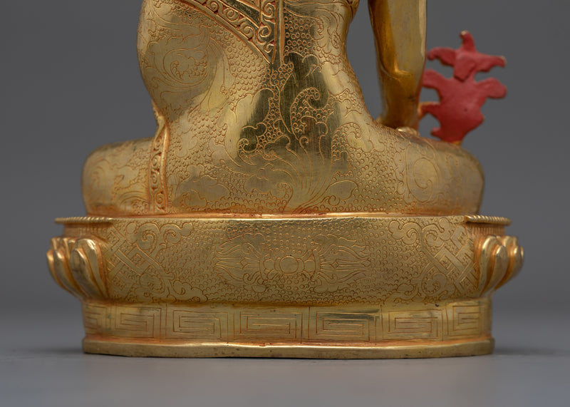 Buddhist Bhaisajyaguru Healing Sculpture "Medicine Buddha" | The Buddha of Healing