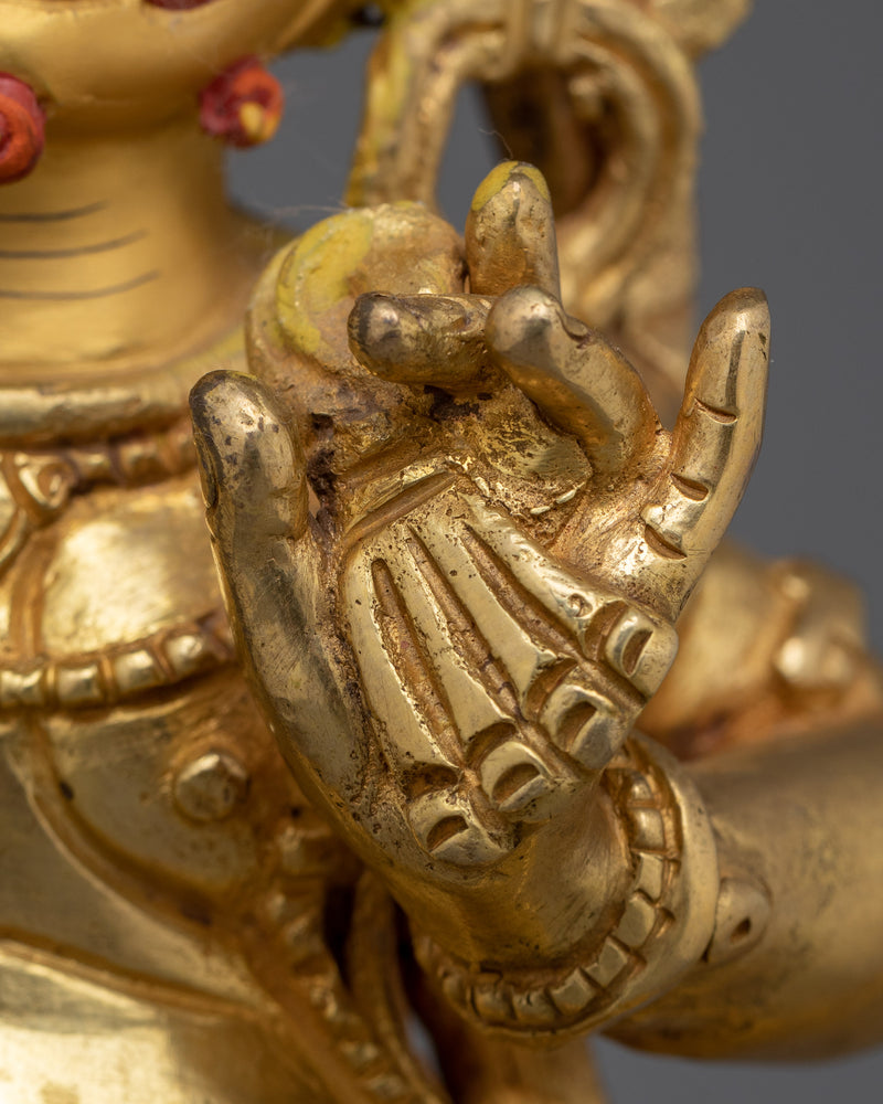 Spiritual Guardian Deity Chana Dorje Statue (Vajrapani) | Revered as a Protector of the Buddha