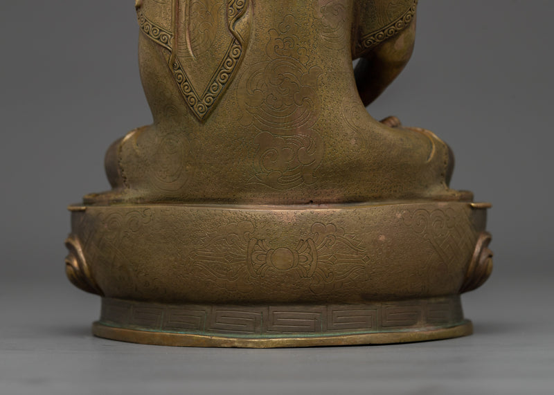 Sacred Tibetan Pure Land Amitabha Buddha Statue | Revered Buddha in Mahayana Buddhism