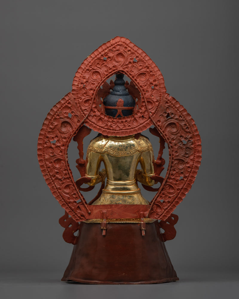 Mindfulness Maitreya Sculpture for Shrine | The Buddha of The Future