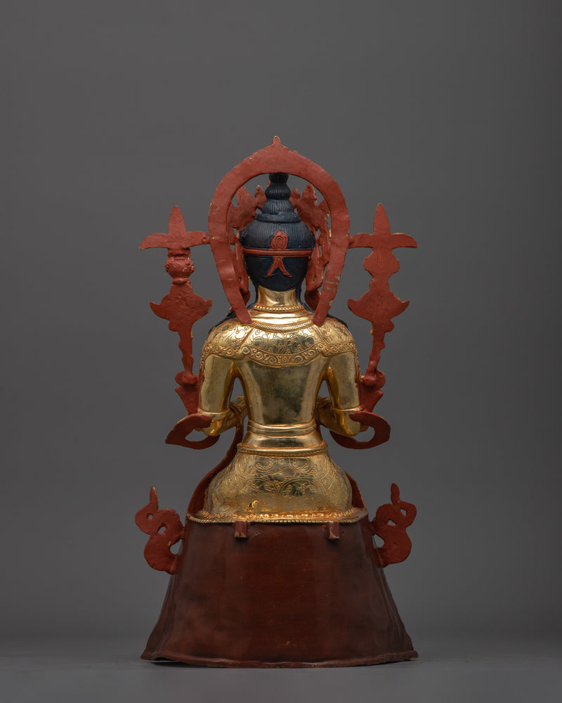 Mindfulness Maitreya Sculpture for Shrine | The Buddha of The Future