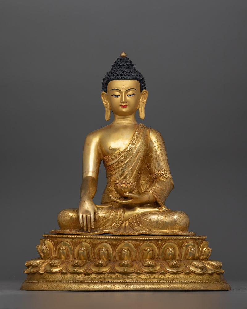 Enlightened Three Buddha Sculpture Set | Three Important Figures in Buddhism