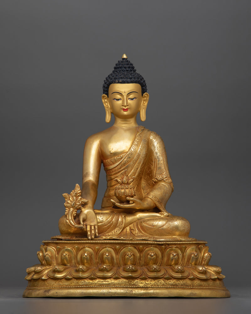 Enlightened Three Buddha Sculpture Set | Three Important Figures in Buddhism