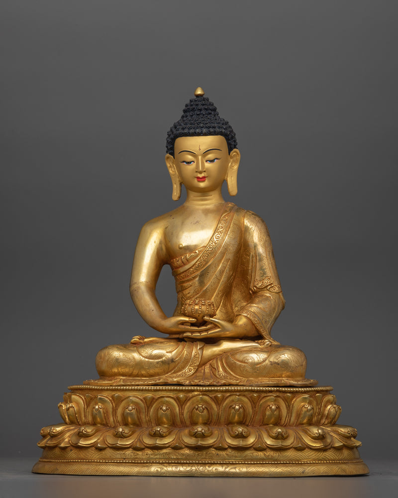 Enlightened Three Buddha Sculpture Set | Three Important Figures in Buddhism