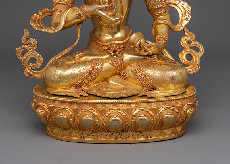 Bodhisattva Vajrasattva Soul Purifying Deity | Tibetan Symbol of Healing