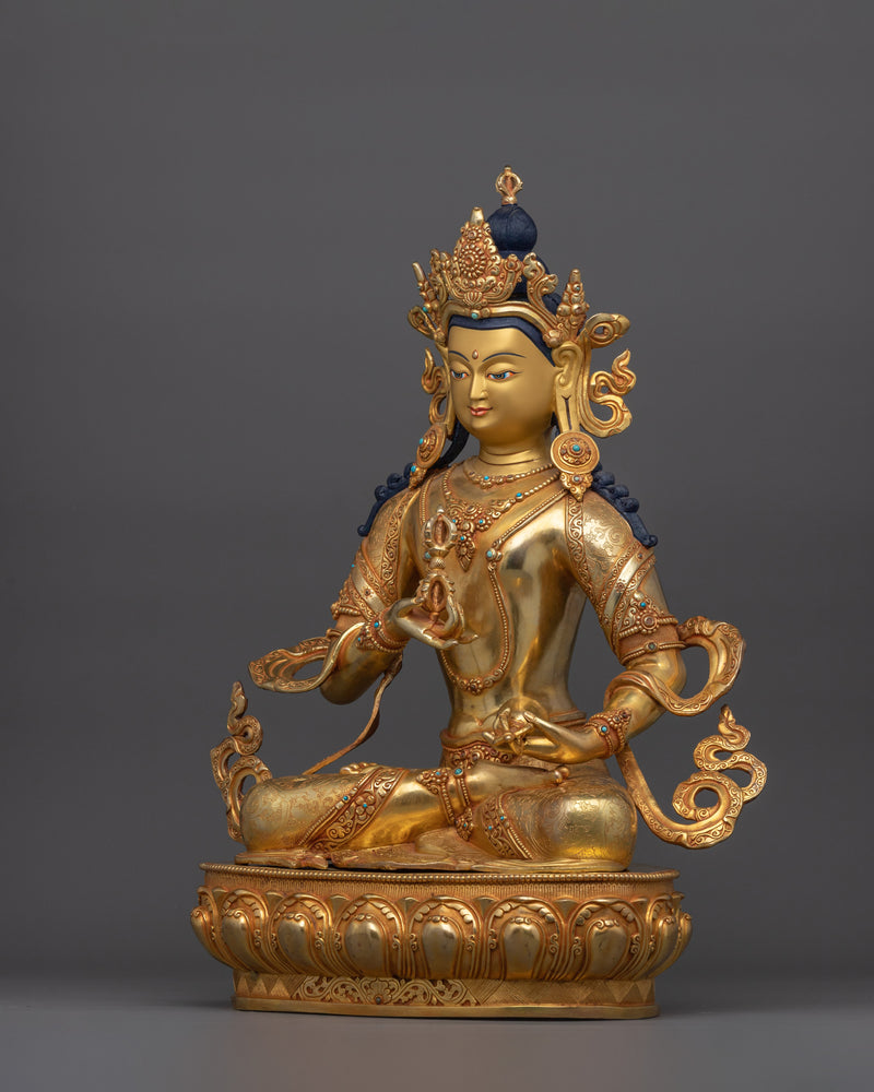 Bodhisattva Vajrasattva Soul Purifying Deity | Tibetan Symbol of Healing