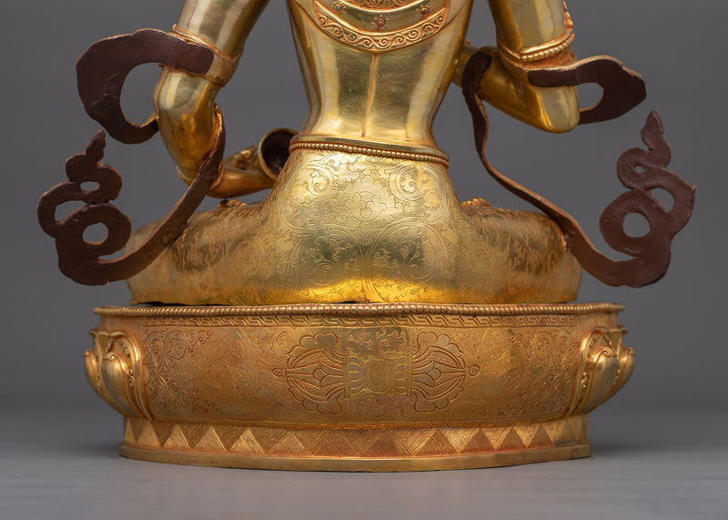 Bodhisattva Vajrasattva Soul Purifying Deity | Tibetan Symbol of Healing