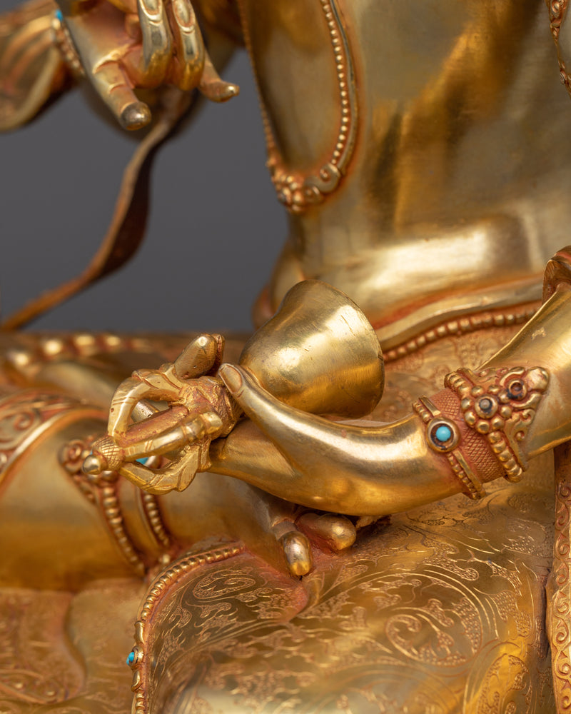 Bodhisattva Vajrasattva Soul Purifying Deity | Tibetan Symbol of Healing