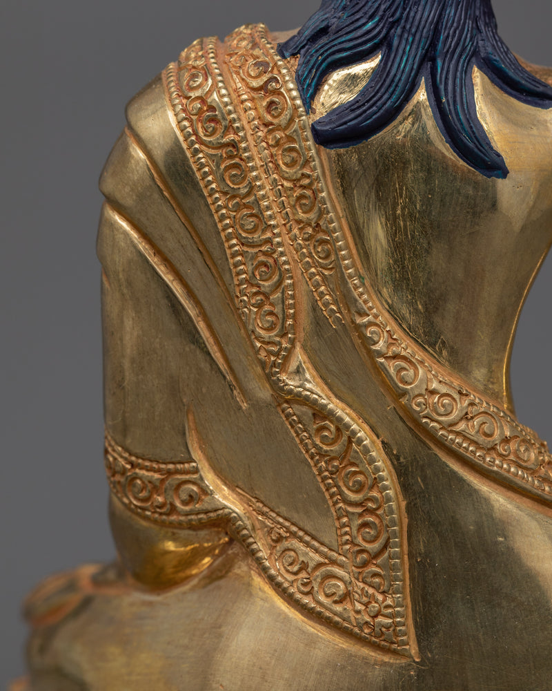 Milarepa Great Tibetan Tantric Master Sculpture | Tibetan Yogi and Enlightened Art