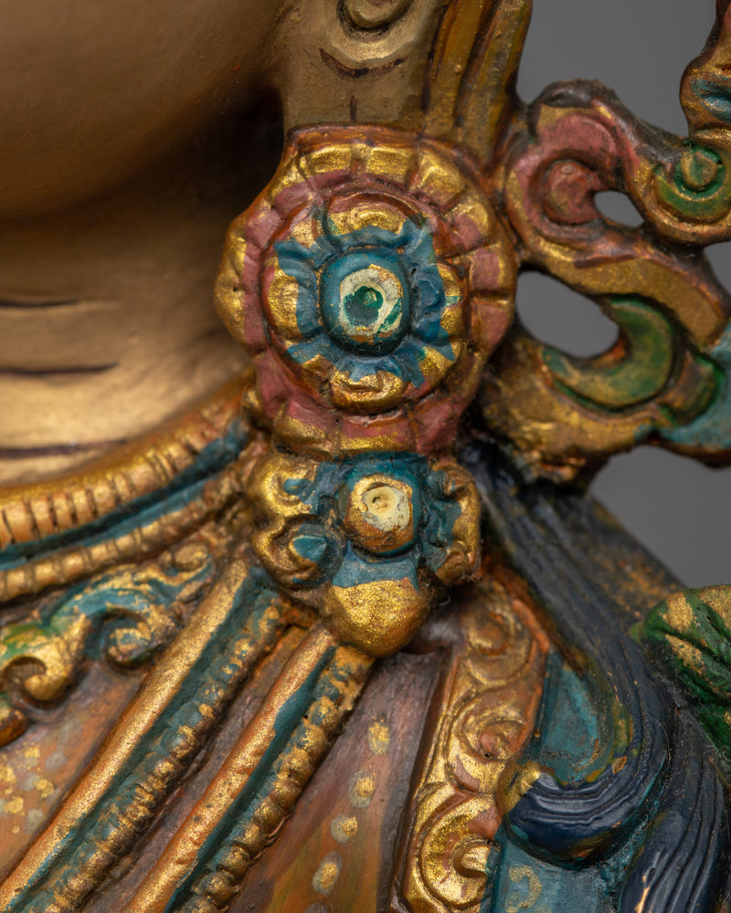 Spiritual Guardian of Knowledge Manjushri Statue | Bodhisattva of Wisdom