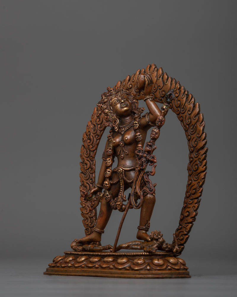 Spiritual Embodiment of Wisdom Vajrayogini Statue | Wrathful Dakini