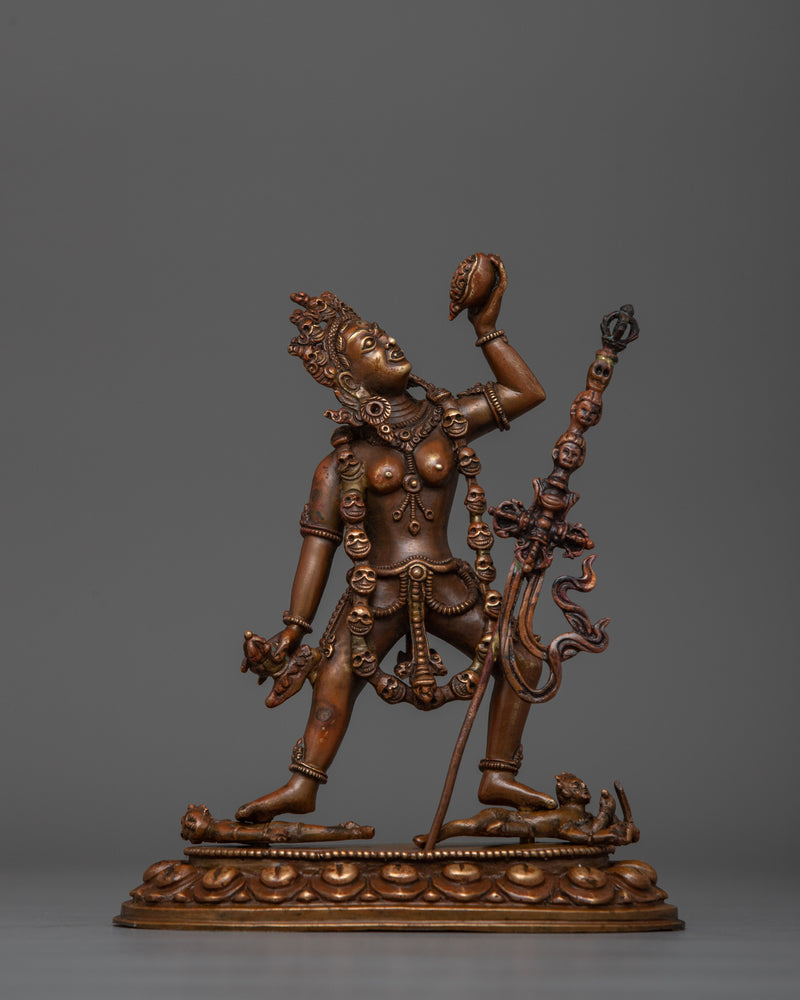 Spiritual Embodiment of Wisdom Vajrayogini Statue | Wrathful Dakini