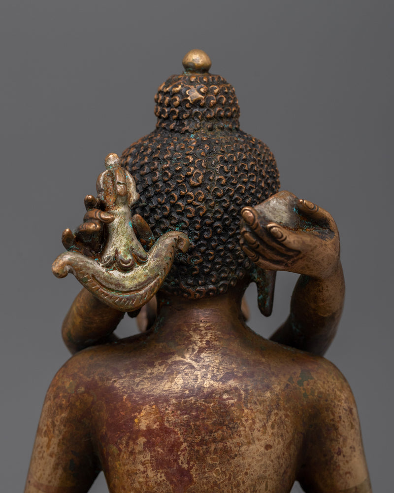 Sacred Yab Yum of Samantabhadra With Consort Statue | Himalayan Buddhist Artwork