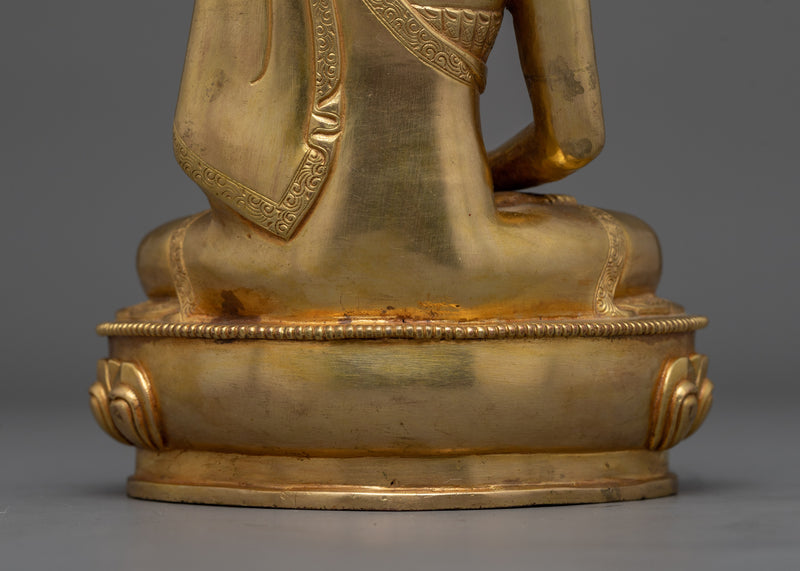 Amitabha Buddha the Great Saviour Buddha Figurine | Handmade Divine Buddhist Sculpture