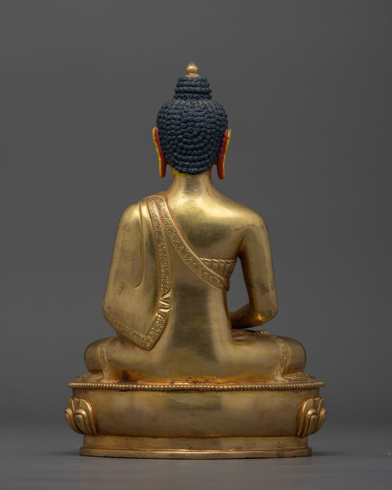 Amitabha Buddha the Great Saviour Buddha Figurine | Handmade Divine Buddhist Sculpture