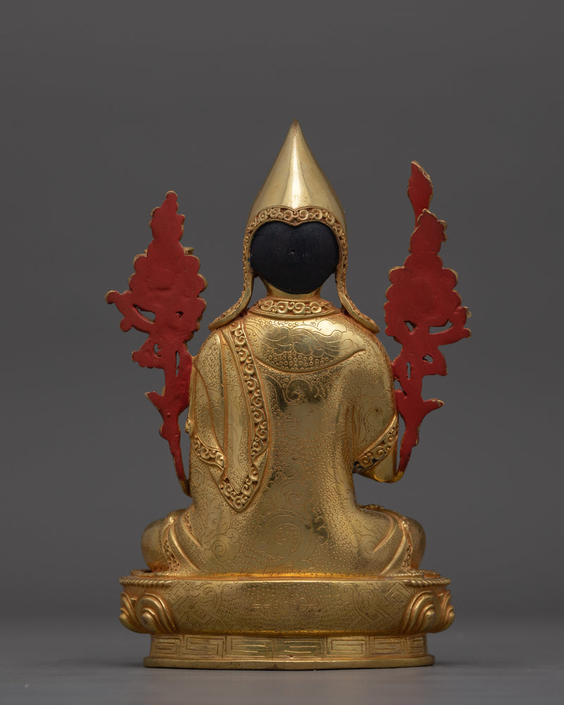 Je Tsongkhapa Tibetan Buddhist Monk Statue | Divine Representation of Tibetan Buddhist Teaching