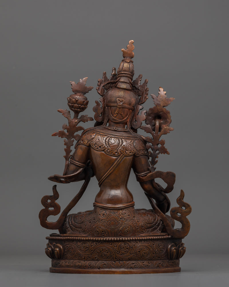 Sita Tara Deity of Long life Figurine | Tibetan Symbol of Longevity and Peace