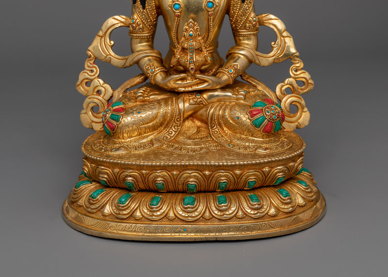 Traditional Bodhisattva Set Statues | Compassion, Longevity, Wisdom and Purity Artwork