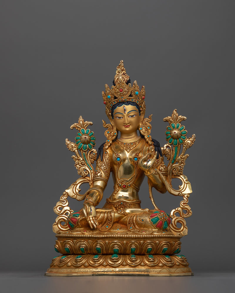 Traditional Bodhisattva Set Statues | Compassion, Longevity, Wisdom and Purity Artwork