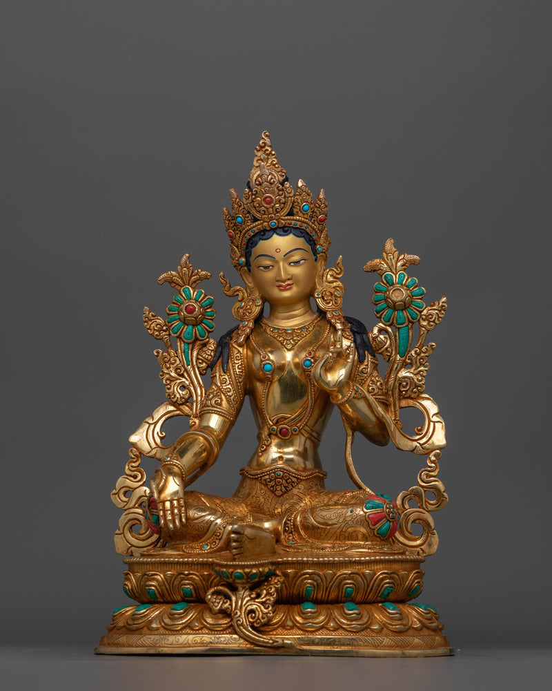 Traditional Bodhisattva Set Statues | Compassion, Longevity, Wisdom and Purity Artwork